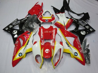 2009-2016 Yellow and Red BMW S1000RR Motorcycle Fairing UK