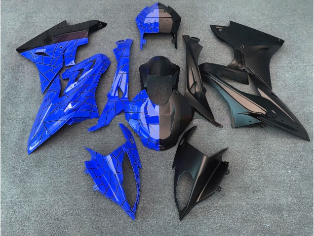 2009-2018 Gloss Blue / Matte Black Split BMW S1000RR Motorcycle Fairing UK 2009-2018 Gloss Blue / Matte Black Split BMW S1000RR Motorcycle Fairing UK