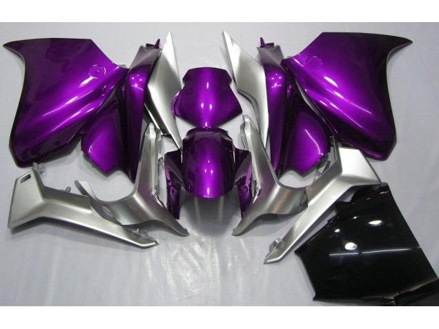 2010-2013 Deep Purple and Silver Honda VFR1200 Motorcycle Fairing UK 2010-2013 Deep Purple and Silver Honda VFR1200 Motorcycle Fairing UK