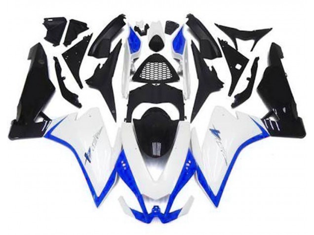 2010-2015 Gloss White & Blue Aprilia RSV4 1000 Motorcycle Fairing UK 2010-2015 Gloss White & Blue Aprilia RSV4 1000 Motorcycle Fairing UK