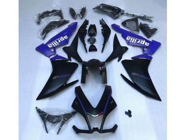 2010-2015 Matte Black & Blue Aprilia RSV4 1000 Motorcycle Fairing UK