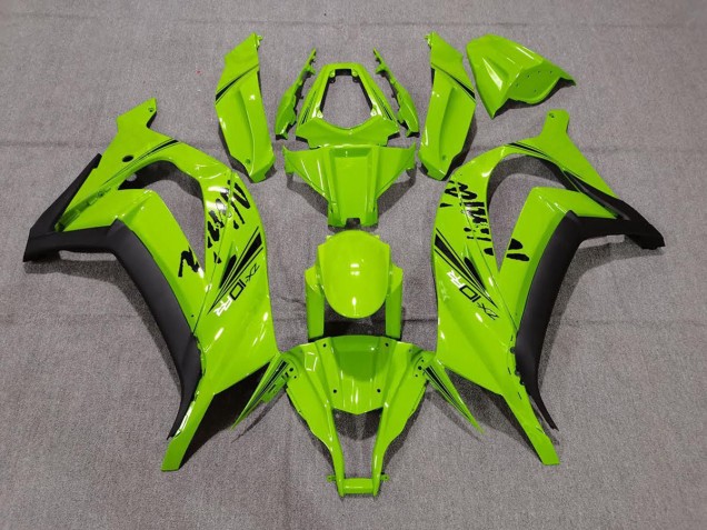 2011-2015 Gloss Green & Black Kawasaki ZX10R Motorcycle Fairing UK 2011-2015 Gloss Green & Black Kawasaki ZX10R Motorcycle Fairing UK