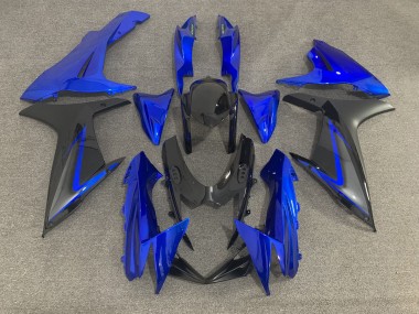 2011-2020 Blue Black and Gray Suzuki GSXR 600-750 Motorcycle Fairing UK