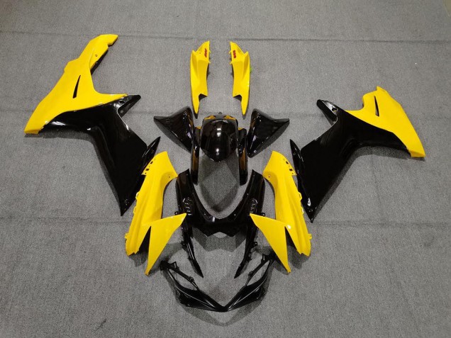 2011-2020 Gloss Yellow and Black Suzuki GSXR 600-750 Motorcycle Fairing UK 2011-2020 Gloss Yellow and Black Suzuki GSXR 600-750 Motorcycle Fairing UK