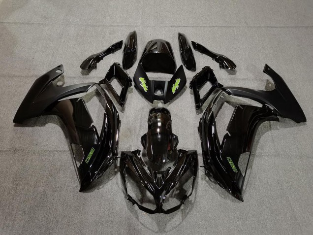 2012-2016 Black and Green Kawasaki Ninja 650R Motorcycle Fairing UK 2012-2016 Black and Green Kawasaki Ninja 650R Motorcycle Fairing UK