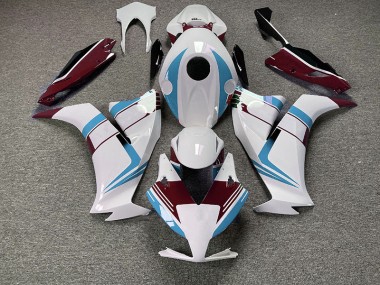 2012-2016 Gloss Light Blue and Maroon Honda CBR1000RR Motorcycle Fairing UK
