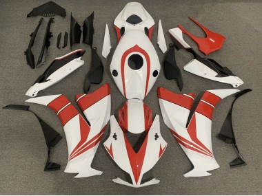 2012-2016 Gloss Red and White Honda CBR1000RR Motorcycle Fairing UK