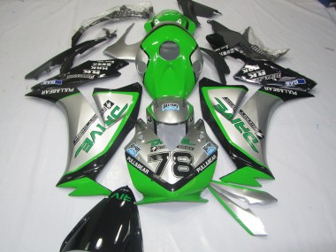 2012-2016 Green Silver Honda CBR1000RR Motorcycle Fairing UK