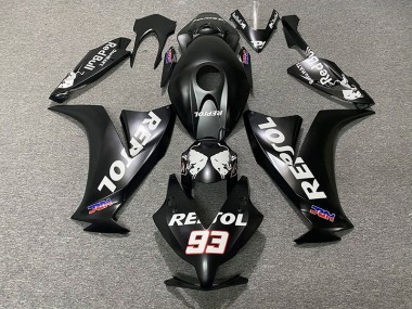 2012-2016 Matte Black Repsol Honda CBR1000RR Motorcycle Fairing UK