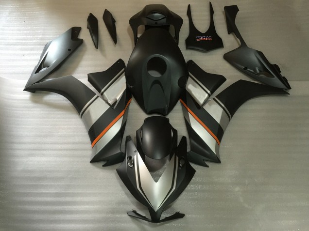 2012-2016 Matte Silver and Black Honda CBR1000RR Motorcycle Fairing UK 2012-2016 Matte Silver and Black Honda CBR1000RR Motorcycle Fairing UK