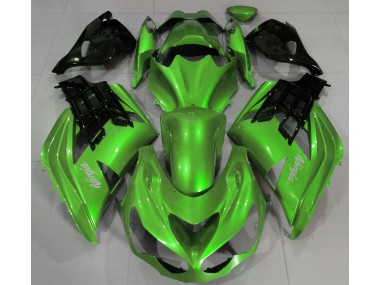 2012-2019 Liquid Green Kawasaki ZX14R Motorcycle Fairing UK