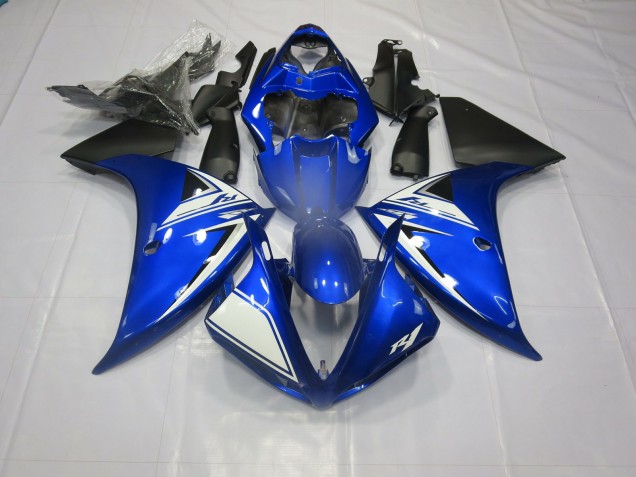 2013-2014 Blue and Black Yamaha R1 Motorcycle Fairing UK 2013-2014 Blue and Black Yamaha R1 Motorcycle Fairing UK