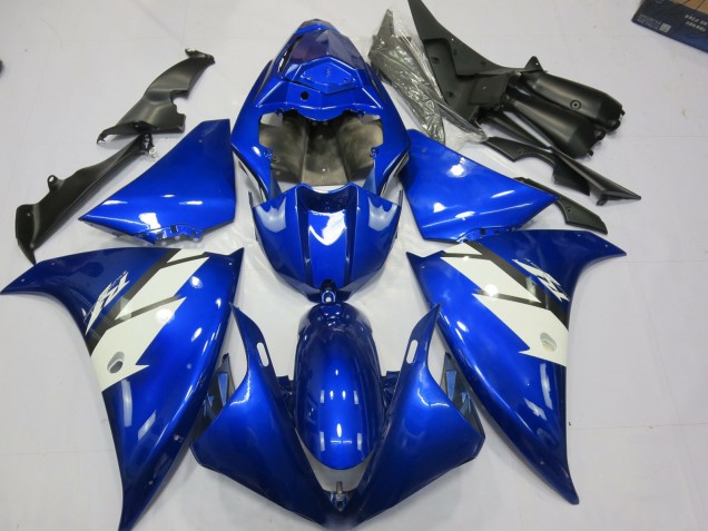 2013-2014 Blue and White Yamaha R1 Motorcycle Fairing UK 2013-2014 Blue and White Yamaha R1 Motorcycle Fairing UK