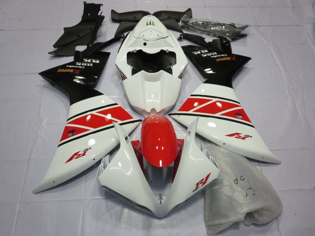 2013-2014 Red White and Black Yamaha R1 Motorcycle Fairing UK 2013-2014 Red White and Black Yamaha R1 Motorcycle Fairing UK