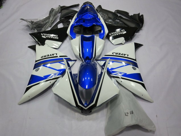 2013-2014 Silver White Yamalube Yamaha R1 Motorcycle Fairing UK 2013-2014 Silver White Yamalube Yamaha R1 Motorcycle Fairing UK