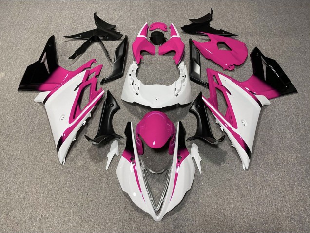 2013-2016 Gloss White and Pink Triumph Daytona 675 Motorcycle Fairing UK 2013-2016 Gloss White and Pink Triumph Daytona 675 Motorcycle Fairing UK