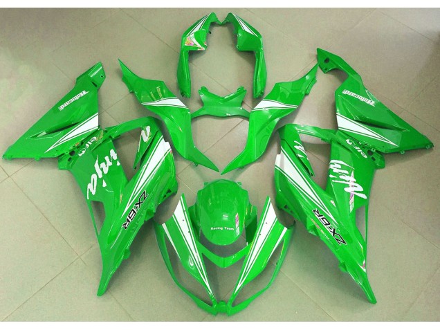 2013-2018 Green Ninja Kawasaki ZX6R Motorcycle Fairing UK 2013-2018 Green Ninja Kawasaki ZX6R Motorcycle Fairing UK