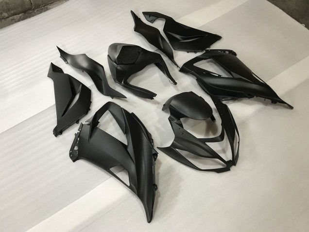 2013-2018 Matte Black Kawasaki ZX6R Motorcycle Fairing UK 2013-2018 Matte Black Kawasaki ZX6R Motorcycle Fairing UK