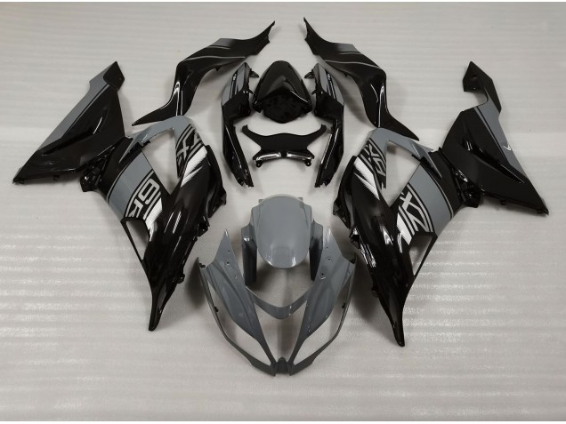 2013-2018 Nardo and Black Kawasaki ZX6R Motorcycle Fairing UK 2013-2018 Nardo and Black Kawasaki ZX6R Motorcycle Fairing UK