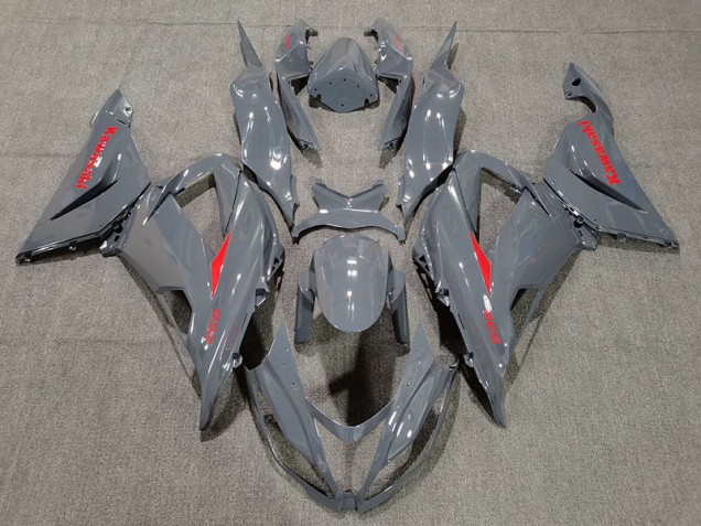 2013-2018 Nardo and Red Kawasaki ZX6R Motorcycle Fairing UK