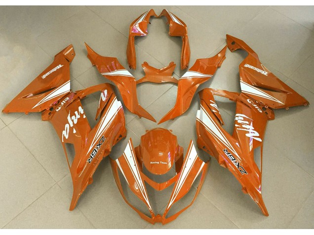 2013-2018 Orange Ninja Kawasaki ZX6R Motorcycle Fairing UK 2013-2018 Orange Ninja Kawasaki ZX6R Motorcycle Fairing UK