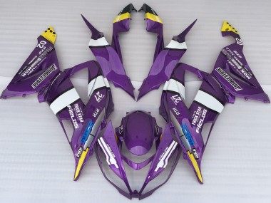 2013-2018 Purple Style Kawasaki ZX6R Motorcycle Fairing UK
