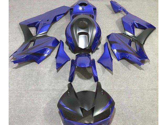 2013-2020 Deep Blue and Matte Black Honda CBR600RR Motorcycle Fairing UK 2013-2020 Deep Blue and Matte Black Honda CBR600RR Motorcycle Fairing UK