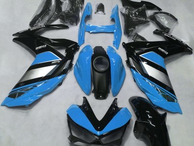 2015-2018 Light Blue Yamalube Yamaha R3 Motorcycle Fairing UK