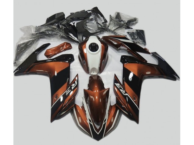 2015-2018 Orange and Gloss Black Yamaha R3 Motorcycle Fairing UK 2015-2018 Orange and Gloss Black Yamaha R3 Motorcycle Fairing UK