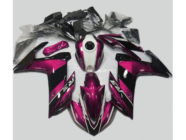 2015-2018 Pink and Gloss Black Yamaha R3 Motorcycle Fairing UK 2015-2018 Pink and Gloss Black Yamaha R3 Motorcycle Fairing UK