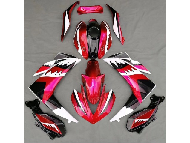 2015-2018 Red Shark Yamaha R3 Motorcycle Fairing UK 2015-2018 Red Shark Yamaha R3 Motorcycle Fairing UK