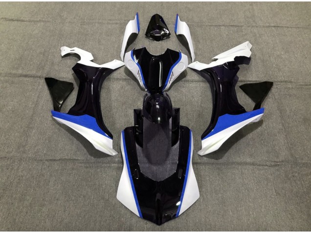 2015-2019 Blue Black and White Yamaha R1 Motorcycle Fairing UK 2015-2019 Blue Black and White Yamaha R1 Motorcycle Fairing UK