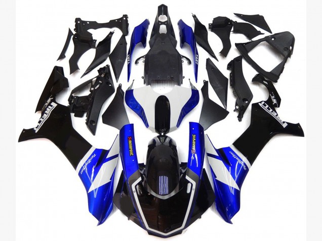 2015-2019 Blue and White Custom Style Yamaha R1 Motorcycle Fairing UK 2015-2019 Blue and White Custom Style Yamaha R1 Motorcycle Fairing UK