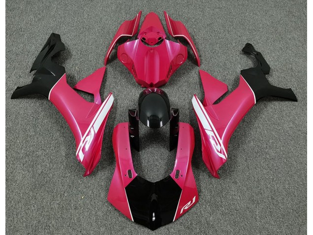 2015-2019 Hot Pink and Black Yamaha R1 Motorcycle Fairing UK 2015-2019 Hot Pink and Black Yamaha R1 Motorcycle Fairing UK