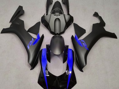 2015-2019 Matte Black & Blue Yamaha R1 Motorcycle Fairing UK