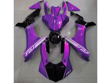 2015-2019 Mood Purple and Black Yamaha R1 Motorcycle Fairing UK
