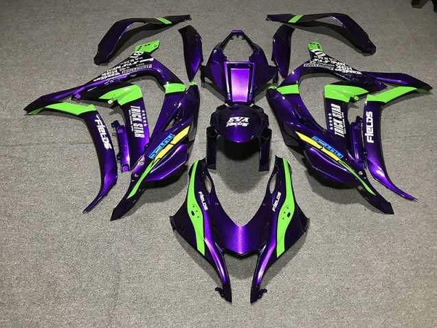 2016-2019 Pearl Purple Trickstar Kawasaki ZX10R Motorcycle Fairing UK 2016-2019 Pearl Purple Trickstar Kawasaki ZX10R Motorcycle Fairing UK