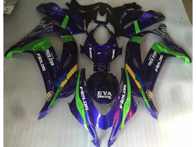 2016-2019 Purple Green and Gloss Kawasaki ZX10R Motorcycle Fairing UK 2016-2019 Purple Green and Gloss Kawasaki ZX10R Motorcycle Fairing UK