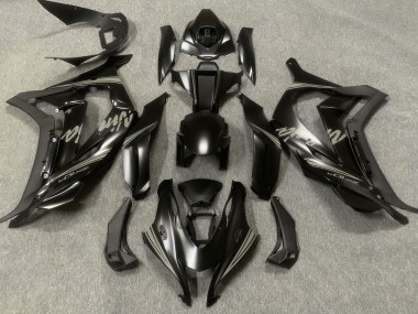 2016-2019 Satin Black & Grey Kawasaki ZX10R Motorcycle Fairing UK