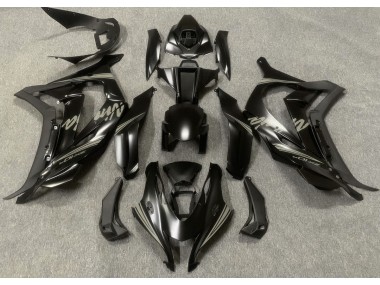 2016-2019 Satin Black & Grey Kawasaki ZX10R Motorcycle Fairing UK