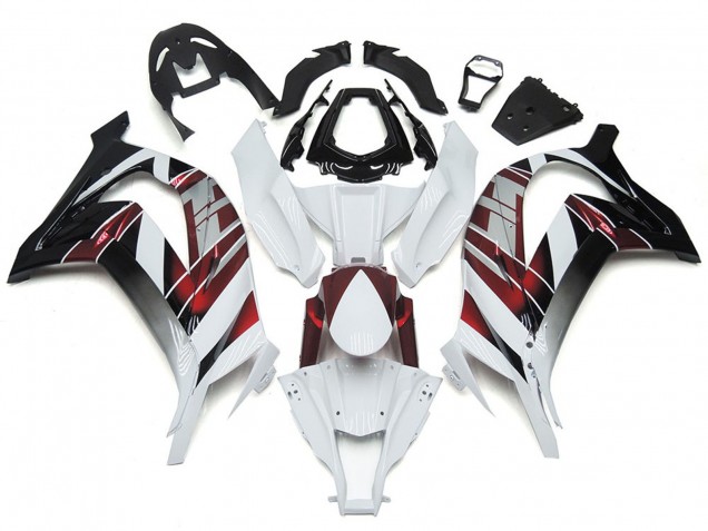 2016-2019 White and Silver Kawasaki ZX10R Motorcycle Fairing UK 2016-2019 White and Silver Kawasaki ZX10R Motorcycle Fairing UK