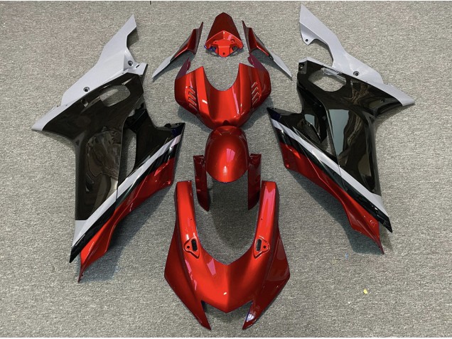 2017-2019 Cement Black and Red Yamaha R6 Motorcycle Fairing UK 2017-2019 Cement Black and Red Yamaha R6 Motorcycle Fairing UK