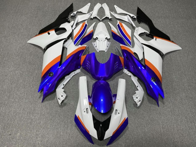 2017-2019 Deep Blue and Orange Yamaha R6 Motorcycle Fairing UK 2017-2019 Deep Blue and Orange Yamaha R6 Motorcycle Fairing UK