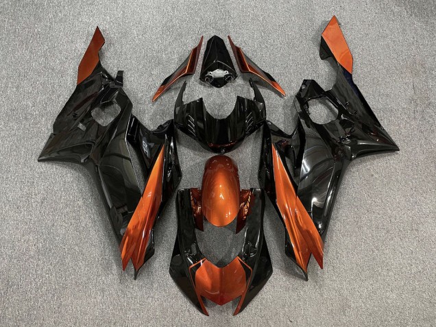 2017-2019 Gloss Black & Burnt Orange Yamaha R6 Motorcycle Fairing UK 2017-2019 Gloss Black & Burnt Orange Yamaha R6 Motorcycle Fairing UK