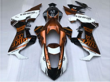 2017-2019 Orange & White Custom Honda CBR1000RR Motorcycle Fairing UK