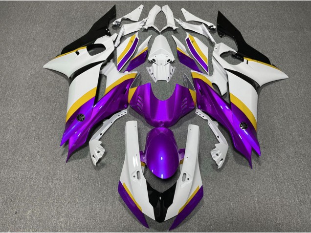 2017-2019 Purple and Yellow Gloss Yamaha R6 Motorcycle Fairing UK 2017-2019 Purple and Yellow Gloss Yamaha R6 Motorcycle Fairing UK