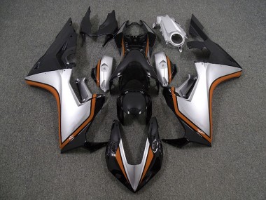 2017-2019 Silver and Black & Orange Honda CBR1000RR Motorcycle Fairing UK