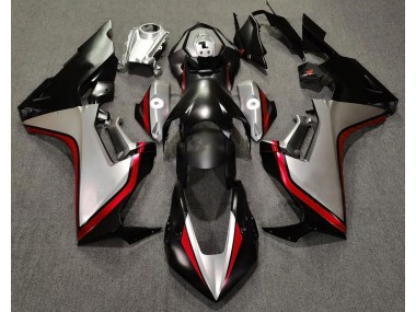 2017-2019 Silver and Black & Red Honda CBR1000RR Motorcycle Fairing UK