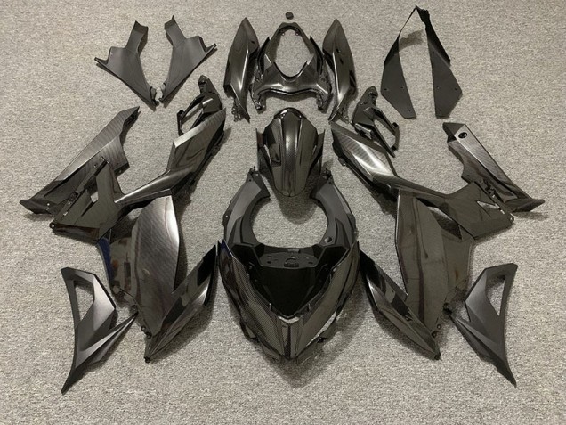 2018-2020 Carbon Fiber Style Kawasaki Ninja 400 Motorcycle Fairing UK 2018-2020 Carbon Fiber Style Kawasaki Ninja 400 Motorcycle Fairing UK