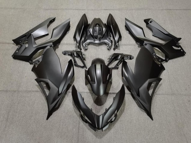 2018-2020 Matte Black Kawasaki Ninja 400 Motorcycle Fairing UK 2018-2020 Matte Black Kawasaki Ninja 400 Motorcycle Fairing UK